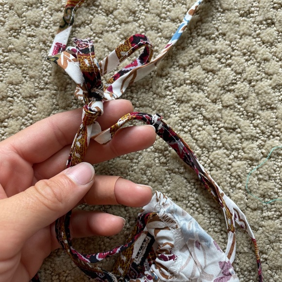 Boho Gypsy crop top and pants matching set - Picture 9 of 16